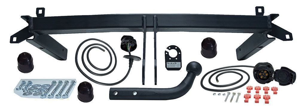 NOWY HAK HOLOWNICZY + WIĄZKA + GNIAZDO 7PIN AUDI A4 B5 SEDAN KOMBI QUATTRO