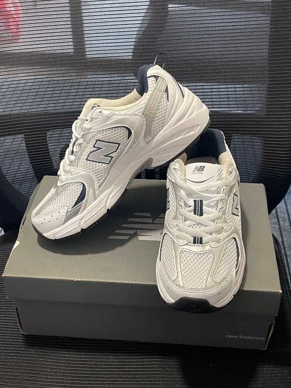 zastrzyk Buty damskie New Balance530 WhiteSrebrnyNB530 Roz.37.5