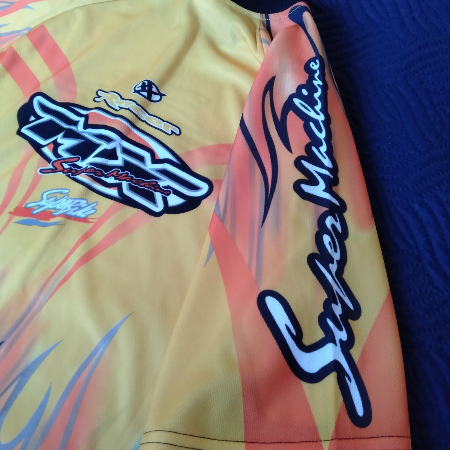 Niezwykle rzadka koszulka kolarska Motocross BMX z Kanady roz. L