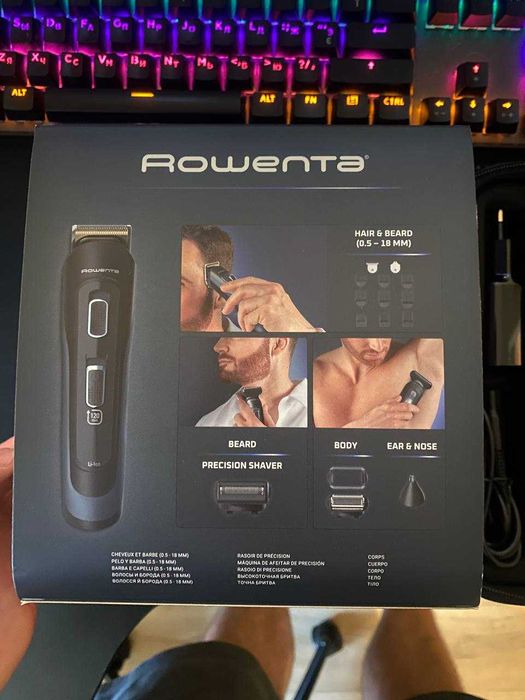 тример для бороди універсальний (17 в 1) Rowenta Selectium TN9464E0