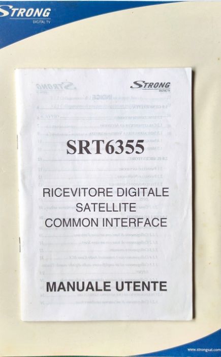 Receptor de satélite digital Strong SRT 6355