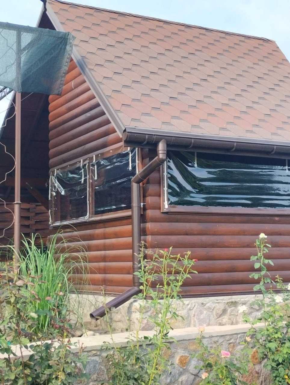 М'які вікна та штори для альтанки та тераси
