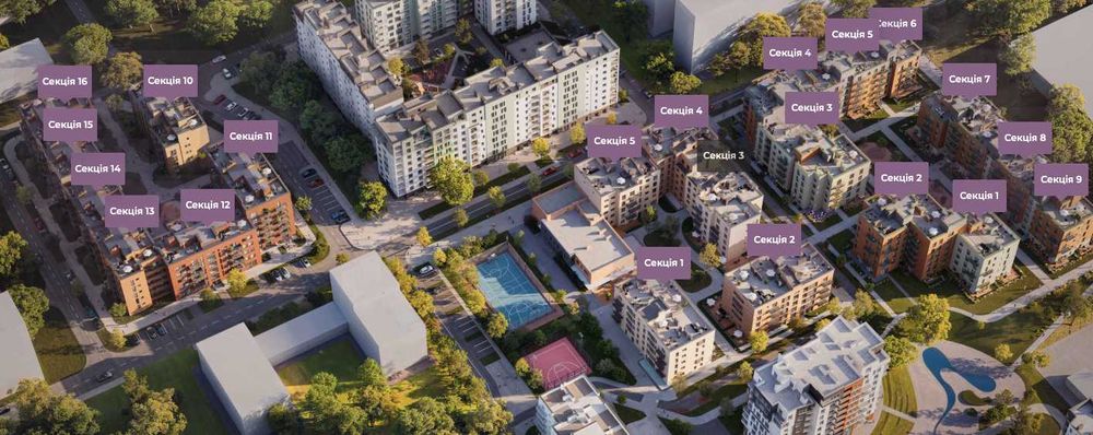 Продаж 2-к. квартира по вул. Шевченка ЖК Wawel