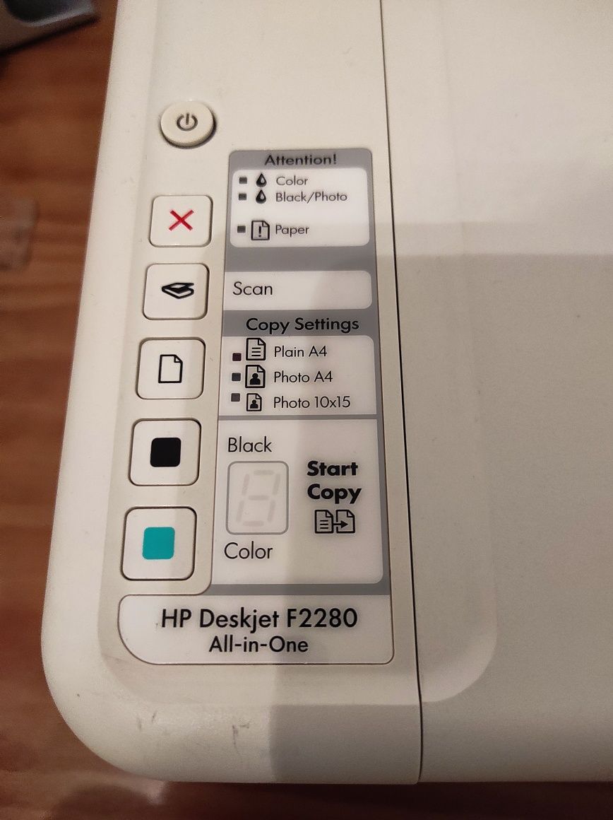 Multifunções HP Deskjet F2280 All-in-One