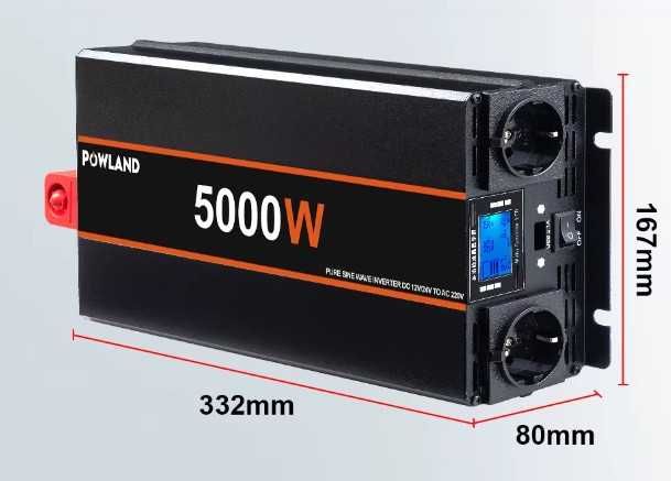 Kit Solar 120W 12V / MPPT / Inversor 2500W/5000W Onda Pura