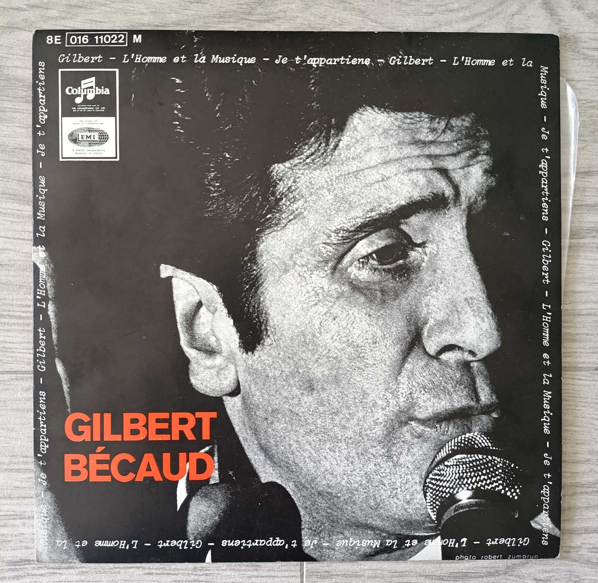 Gilbert Bécaud - L´Homme et la Musique - 7''