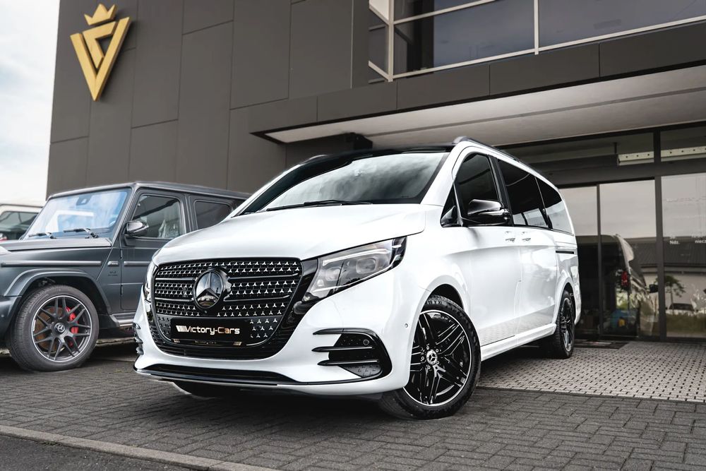 Mercedes-Benz Klasa V / F.Vat 23% / Exclusive / Webasto / Burmester / Pneumatyka / Gwar. !!!