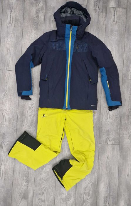Kombinezon, komplet narciarski, kurtka, spodnie, Salomon męski rozm. M