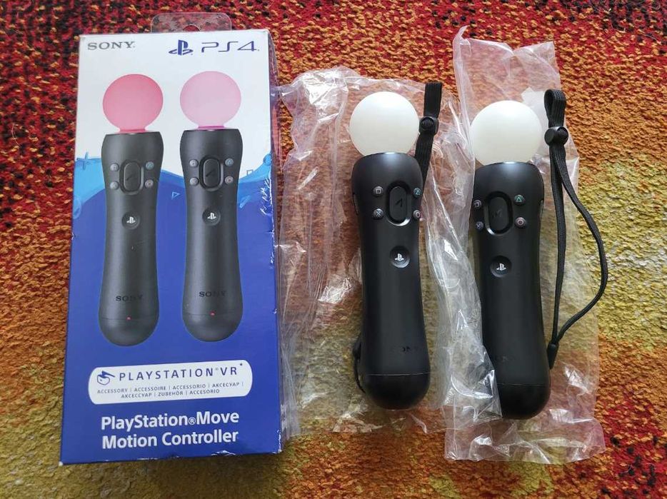 Zestaw 2x Move VR Twin Pack V2 PS4 PS5 - POWYSTAWOWE, Skup/Sprzedaż
