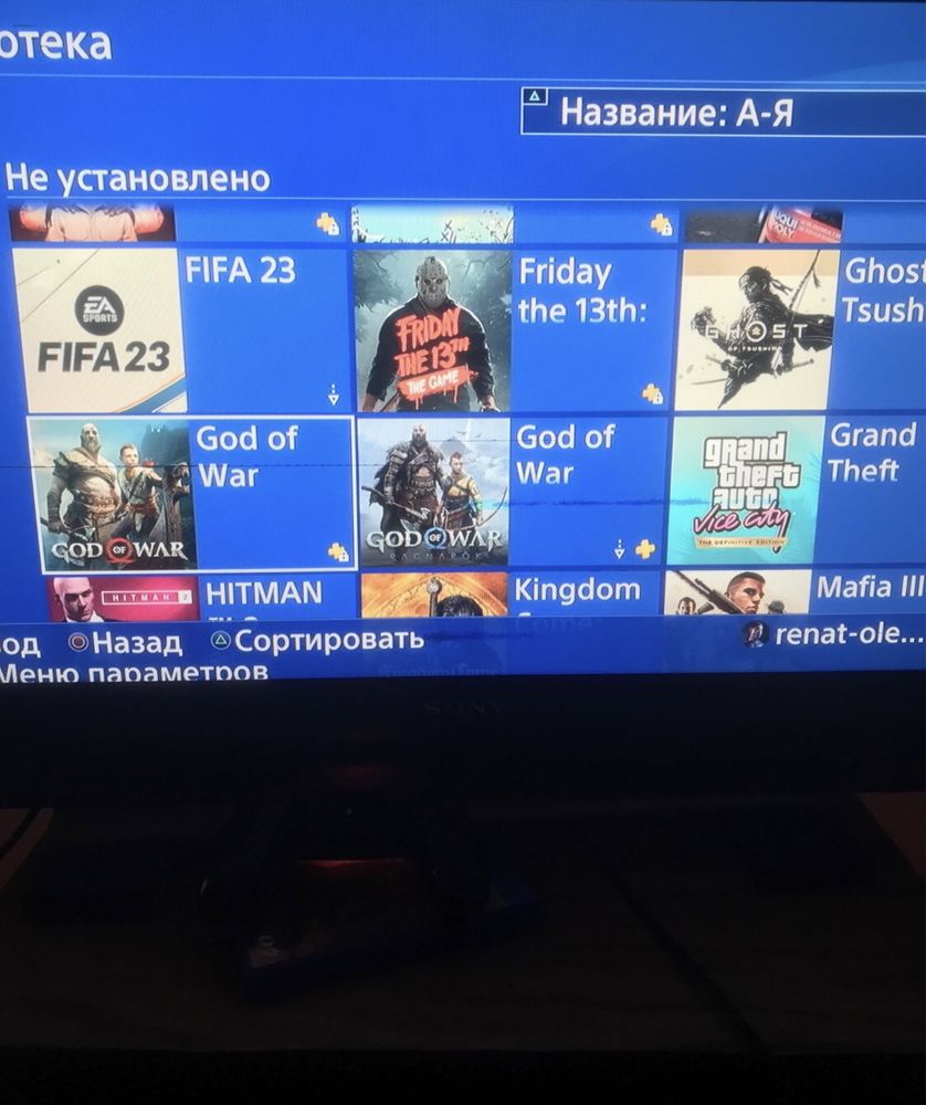 Playstation 4 500 gb+60 ігор
