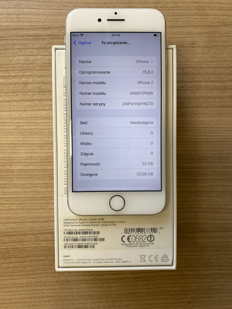 iPhone 7 32GB biały