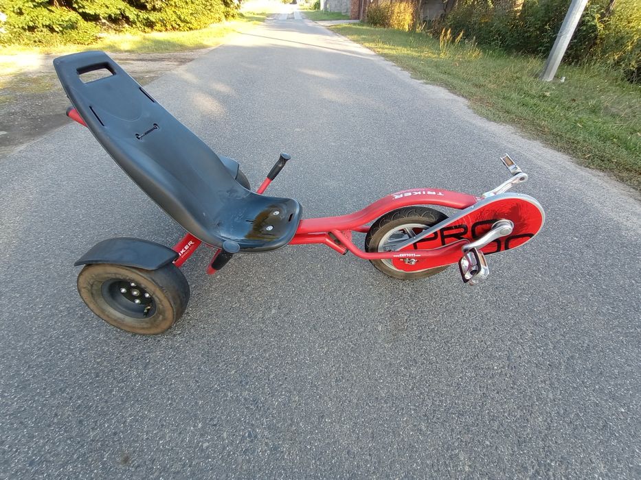 Rower poziomy gokart Trójkołówka F-rajdowa Triker Pro 100