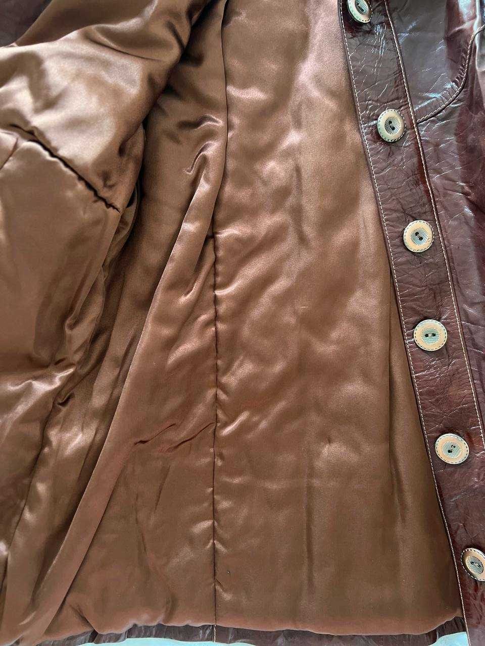 Шкіряна натуральна куртка 56 розмір