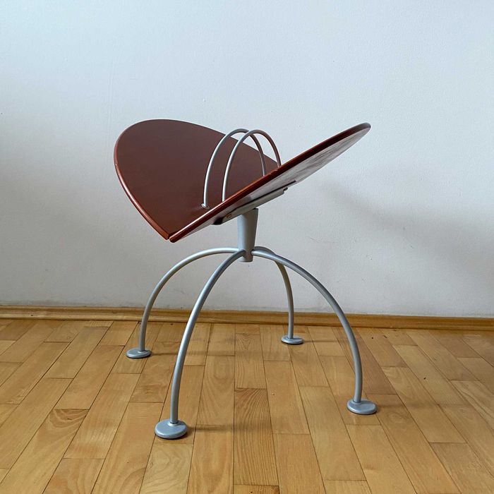 Stojak na czasopisma gazetownik gazetnik | Studio Quadifoglio lata 90.