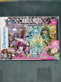 Puzzle Clementoni, Monster High z diamencikami 200 elementów