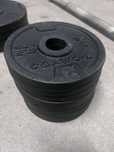 Discos ferro fundido 1kg 28mm