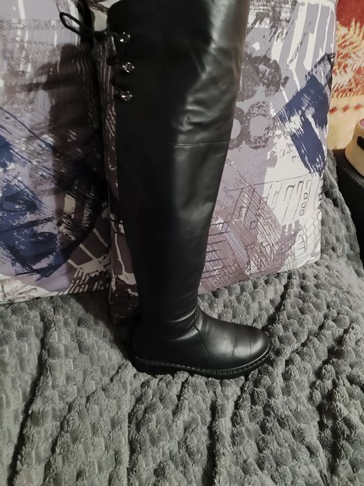 Ботфорди натуральна шкіра