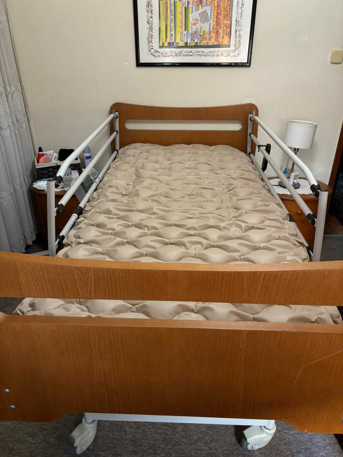 Cama articulada elétrica elevatória