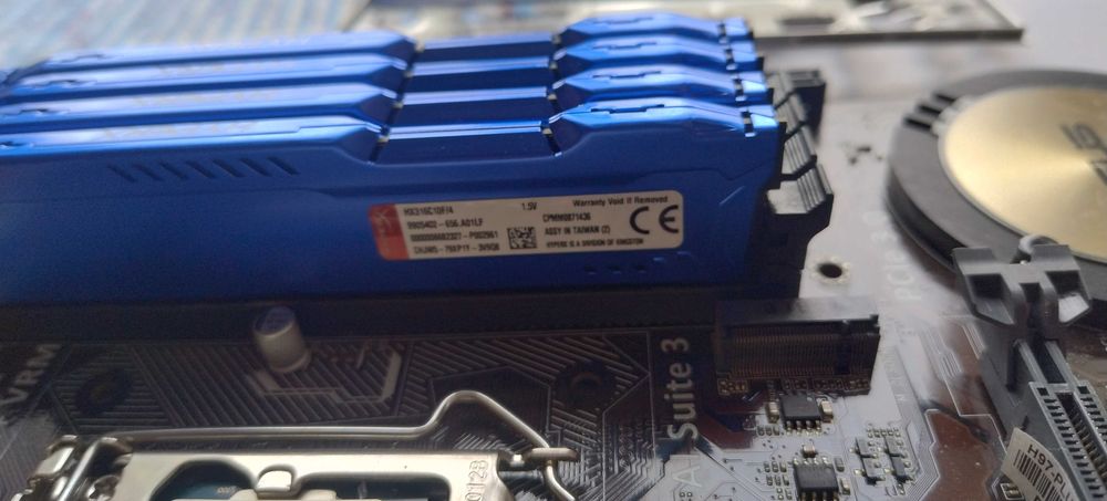 Motherboard ASUS H97-PLUS + i7-4790K 4.40GHz + 16GB RAM