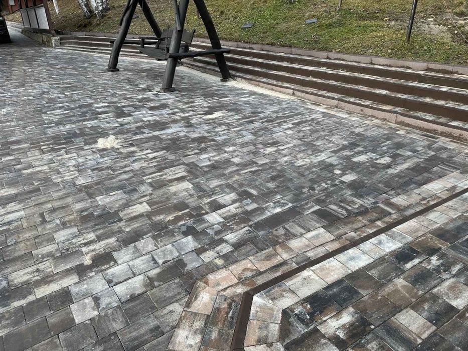Бруківка Плитка тротуарна Блоки з відсіву