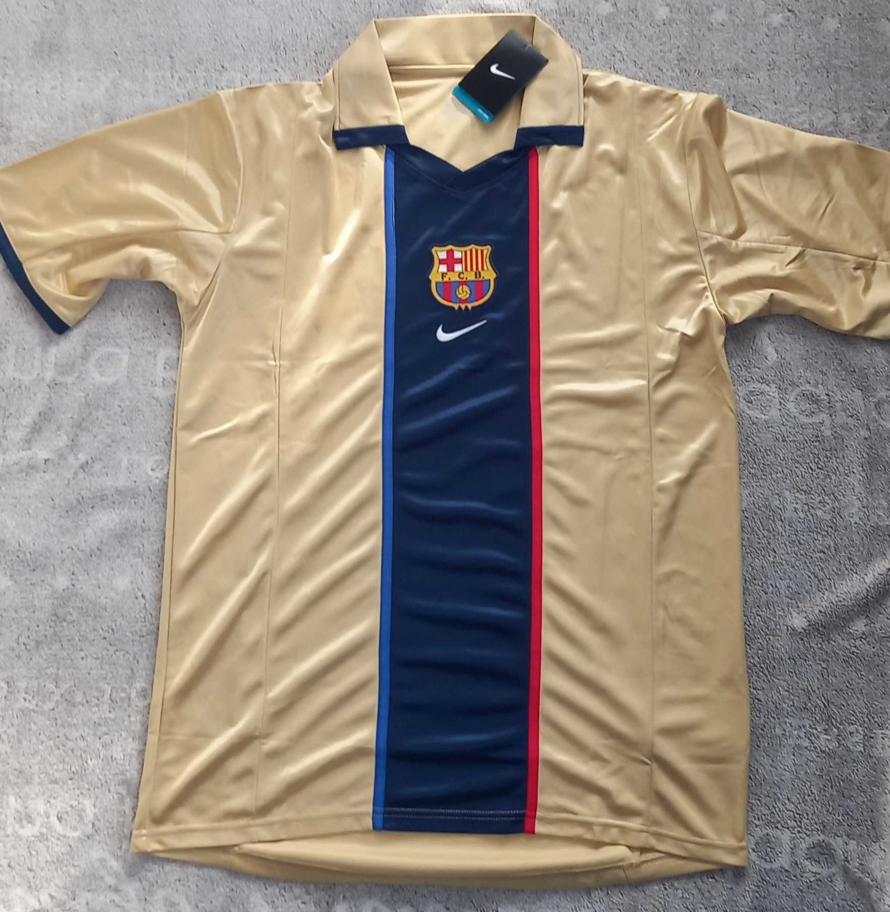 koszulka FC Barcelona, model retro, 2001-03. Xl, Nike