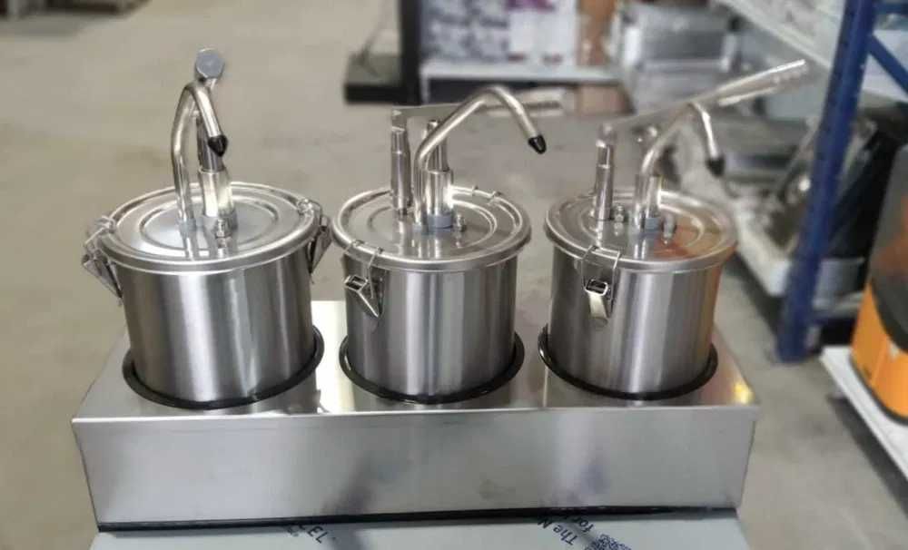Dispensador de Molhos Triplo - NOVO