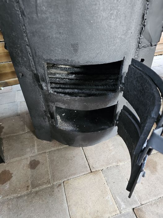 Solidny Piec Nadmuchowy Warsztatowy – stal 10 mm