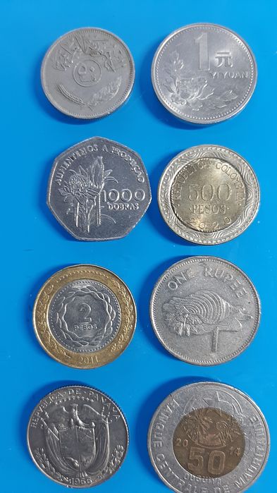 Монеты стран мира. Навыбор.