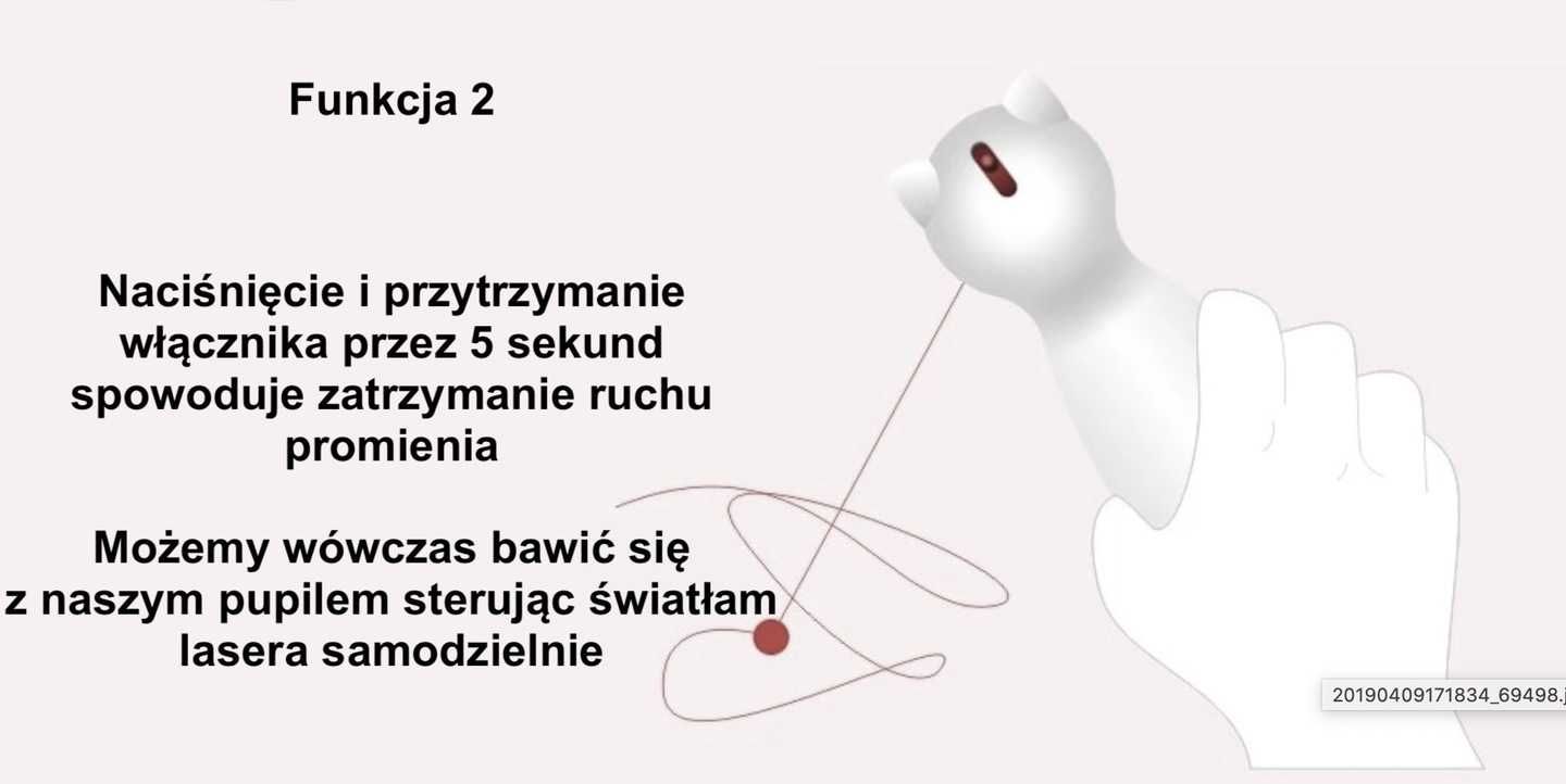 Zabawka Dla Kota Robot Laser Interaktywna Nnowość