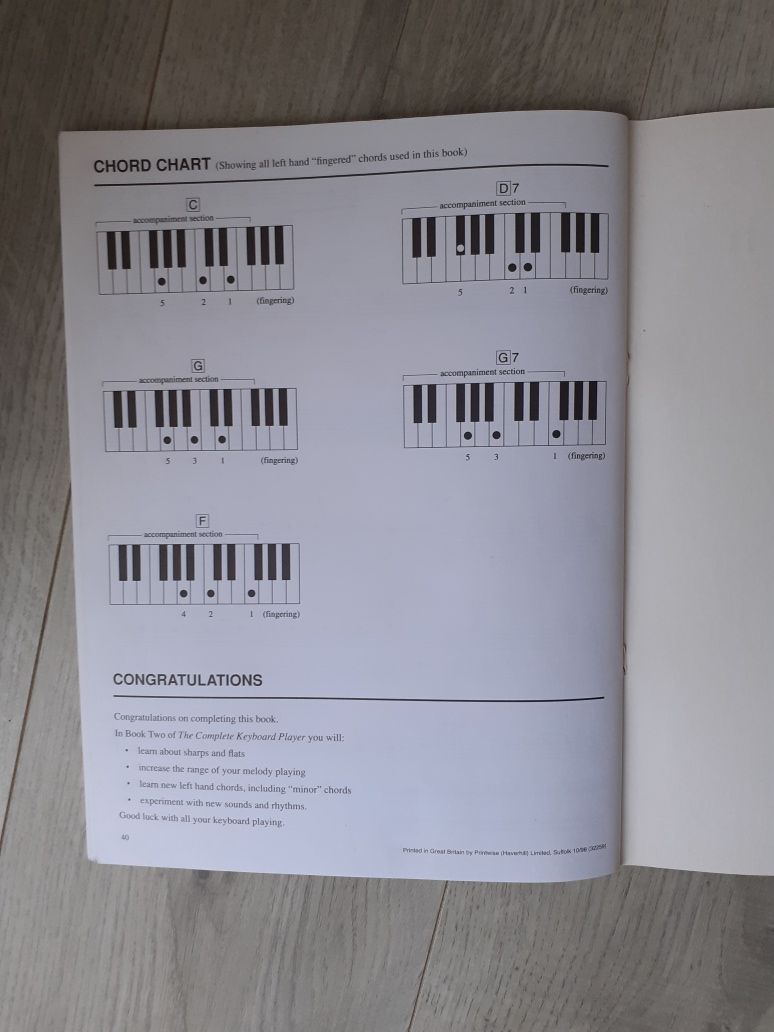 Książka - The complete keyboard player, book 1