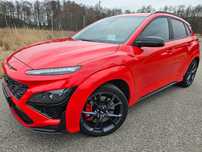 Hyundai Kona Piękna czerwona sztuka