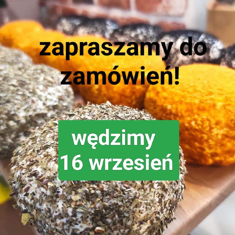 Sery wędzone z przyprawami. Swojskie wyroby