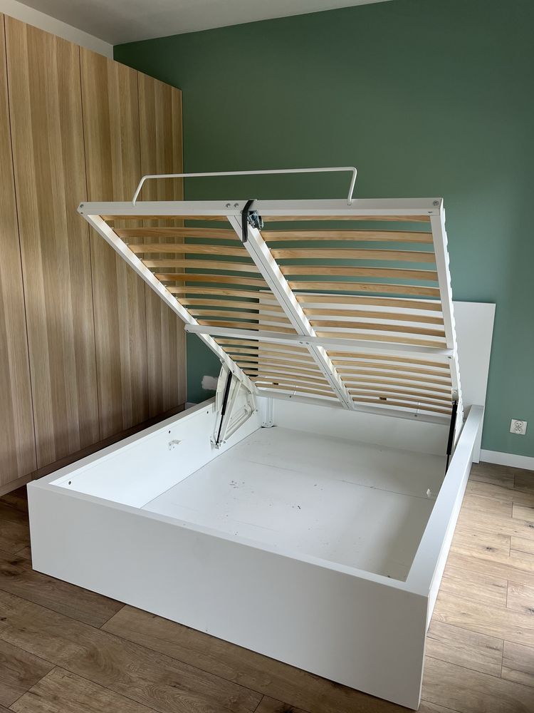 Łóżko Ikea Malm 140x200 podnoszone