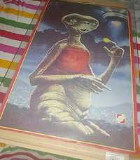 Stary plakat z 1983 roku E.T !