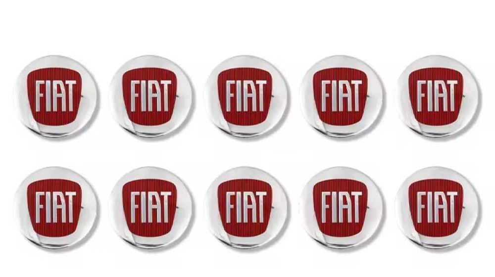 Emblemat naklejka Fiat logo na kluczyk pilot 14mm
