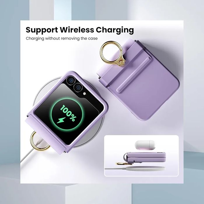 Etui case Samsung Galaxy Z Filp 6 fioletowy O203