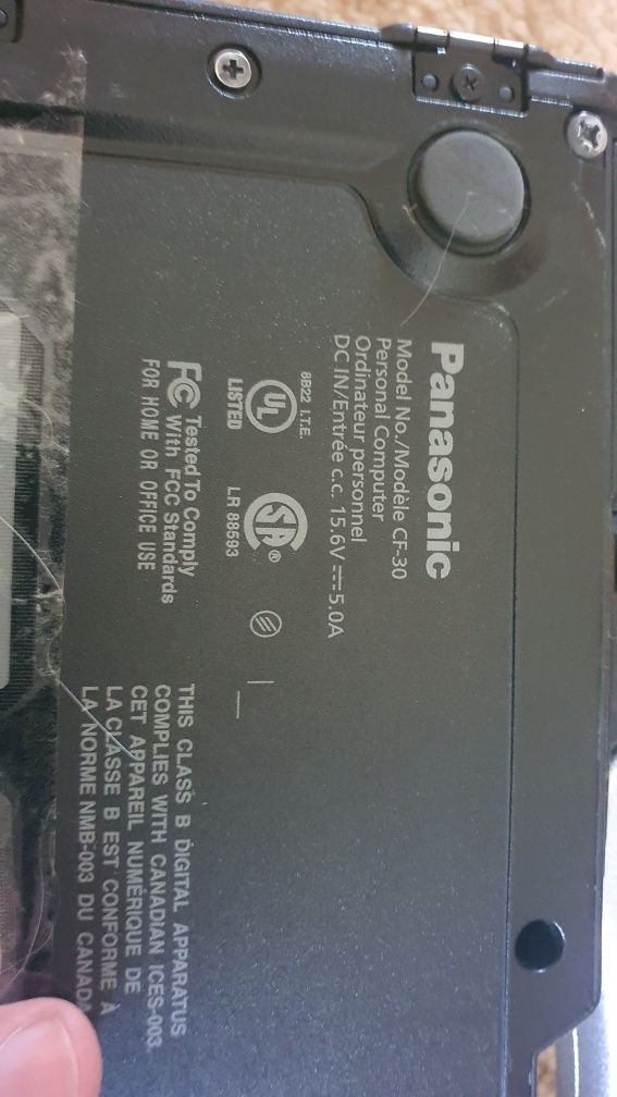 Ноутбук panasonic cf30