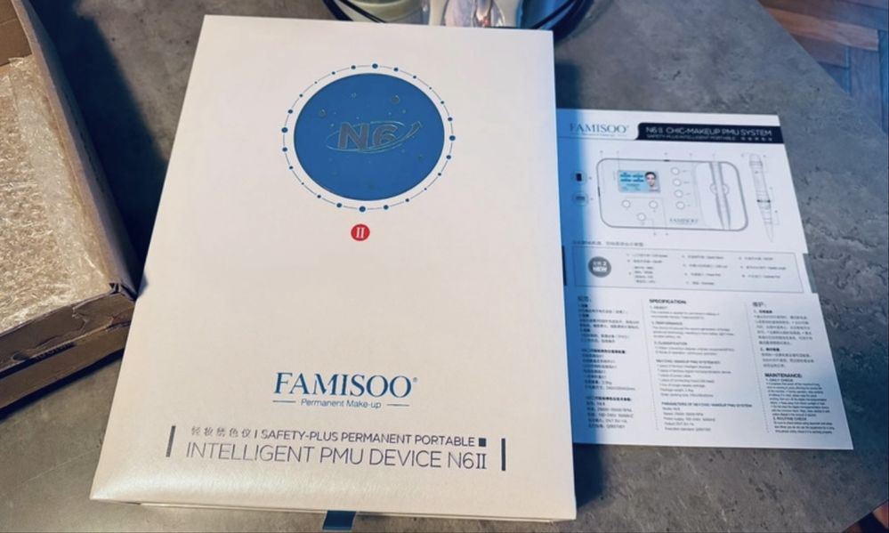 Maszynka do makijażu permanentnego Famisoo N6 II