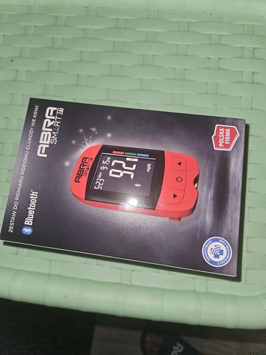 Glukometr abra czerwony