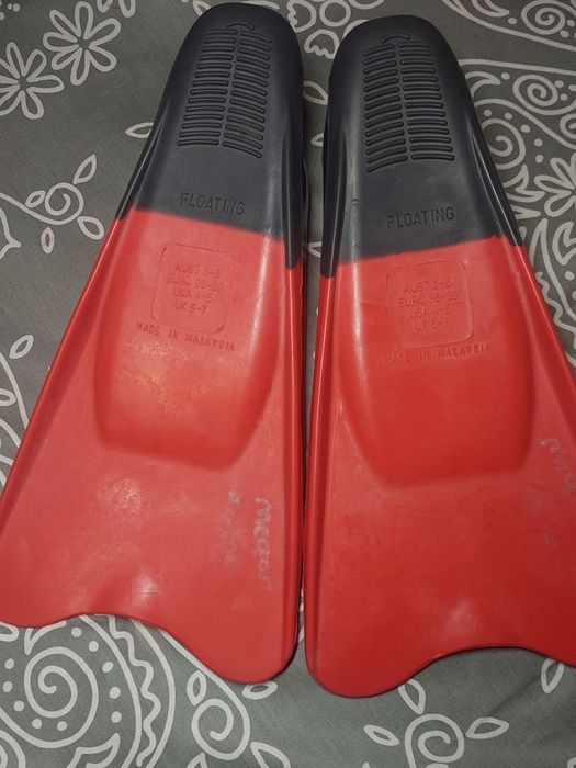 Ласти тренувальні Waikoa, короткі, 22 см   EURO 38-39 розмір