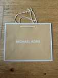 Torba torebka papierowa Michael Kors nowa beżowa mała