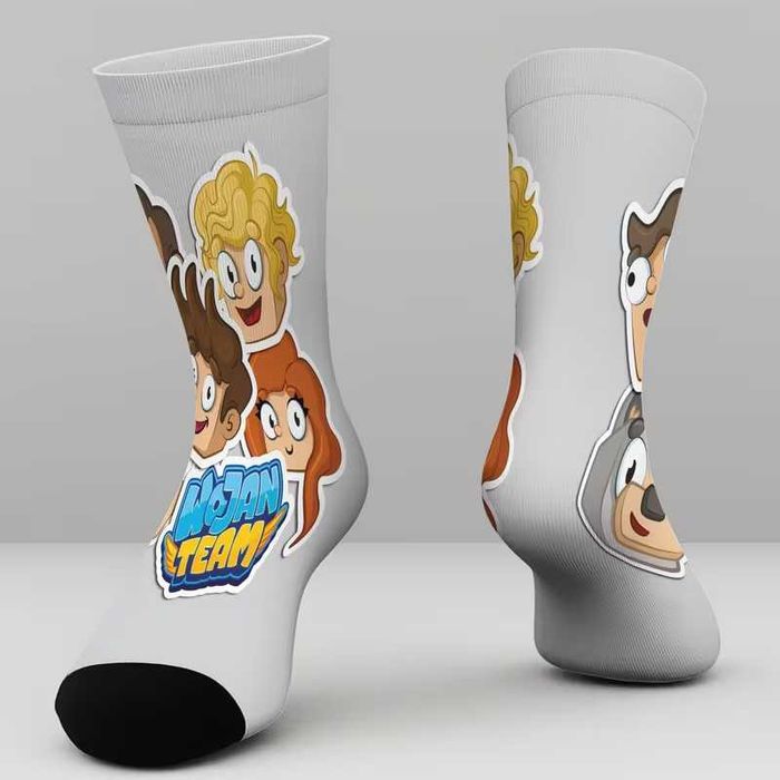 Nowe Skarpetki Wojan z Inspirującym Wzorem