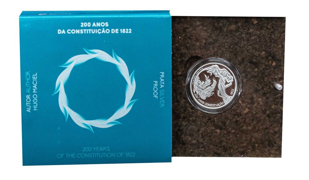 Moeda Proof 2022 - Anos da Constituição