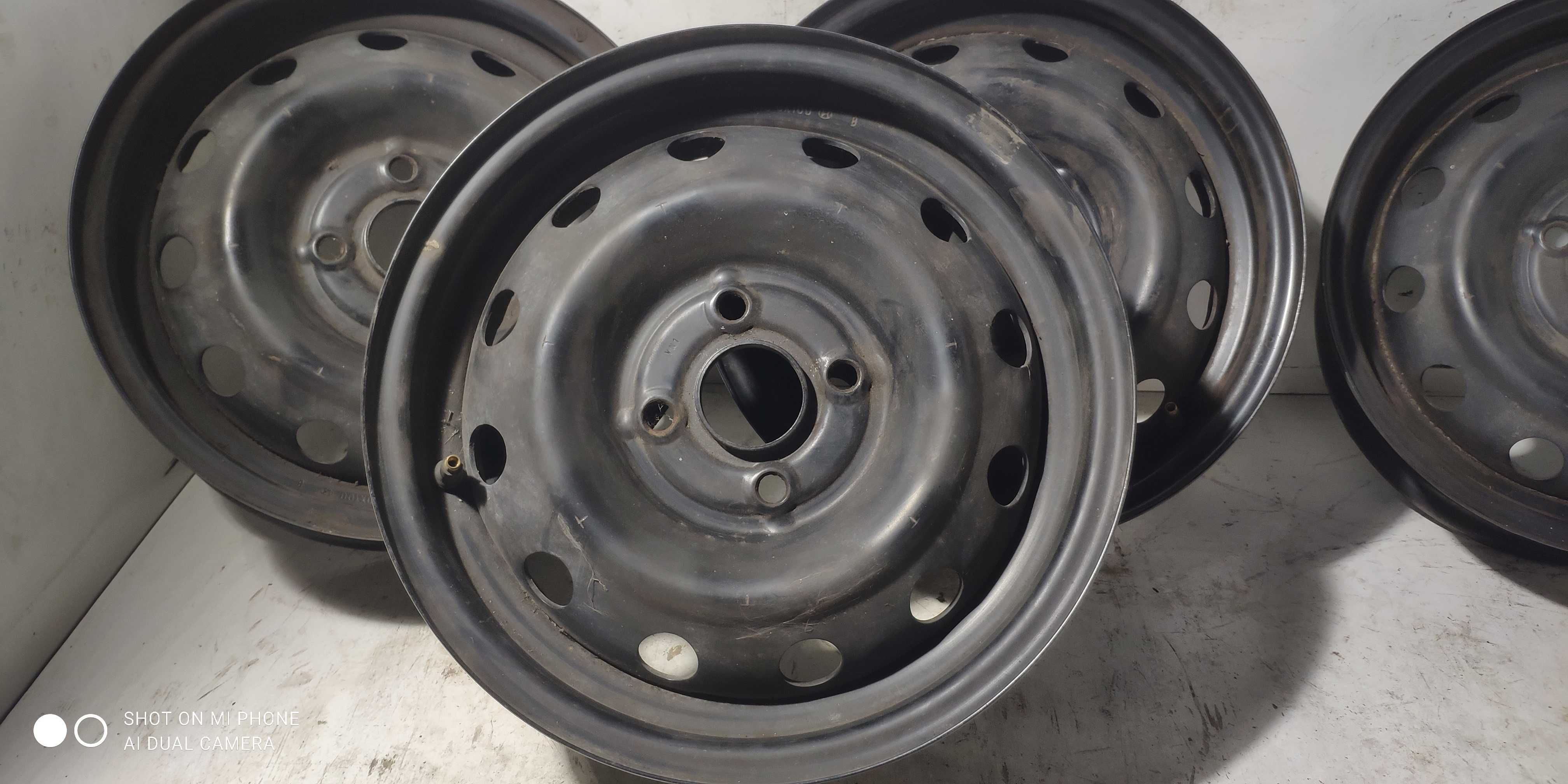 Felgi 4x100 HYUNDAI 14x5jH2 stalowe 5Jx14H2 komplet 4szt getz itp