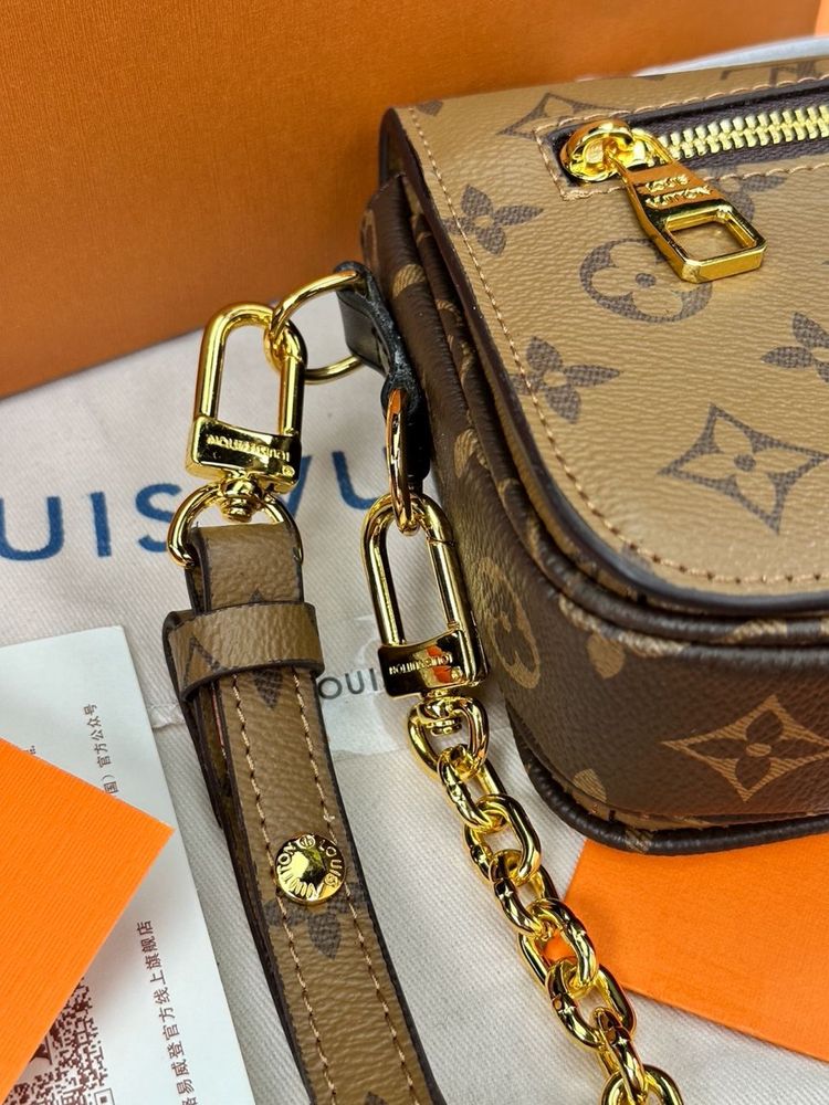 Сумочка в стиле LV Louis Vuitton Pochette Луи Виттон премиум