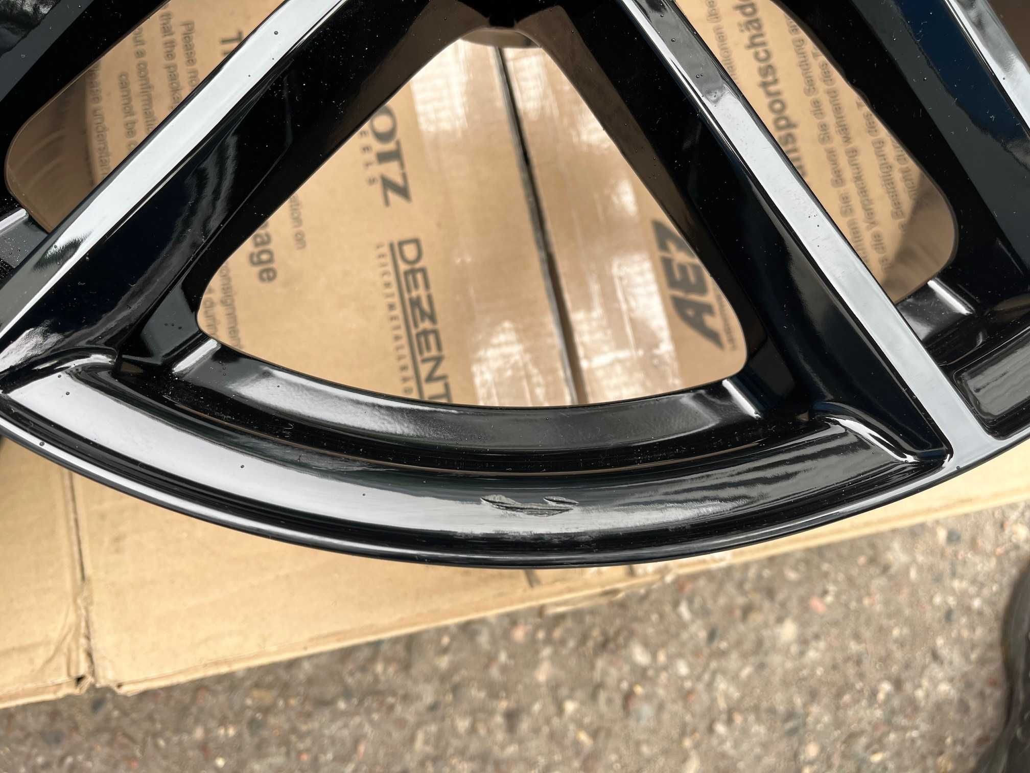 4x felgi DEZENT TR black 18"x8" roz. 5x112 ET35 AUDI BMW MERCEDES BENZ