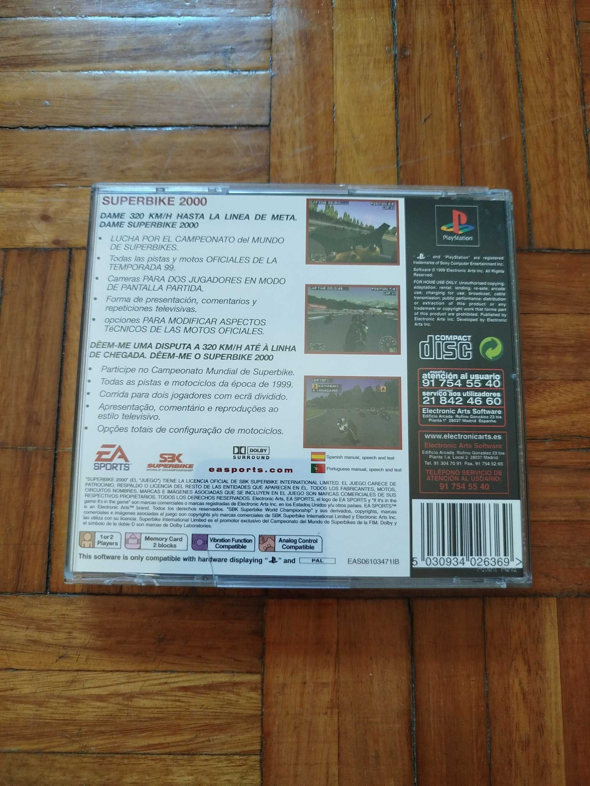 Playstation 1 Superbike 2000