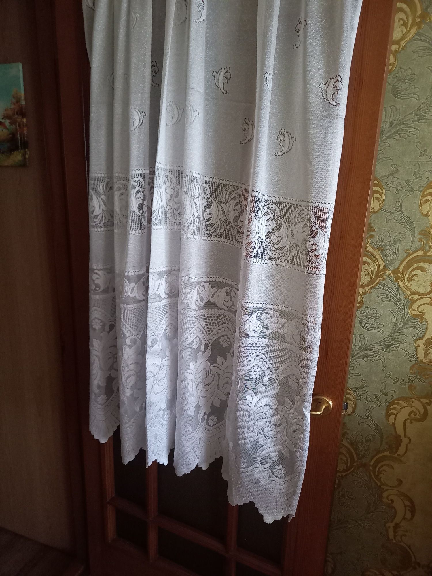 Тюль, штора в количестве 2шт