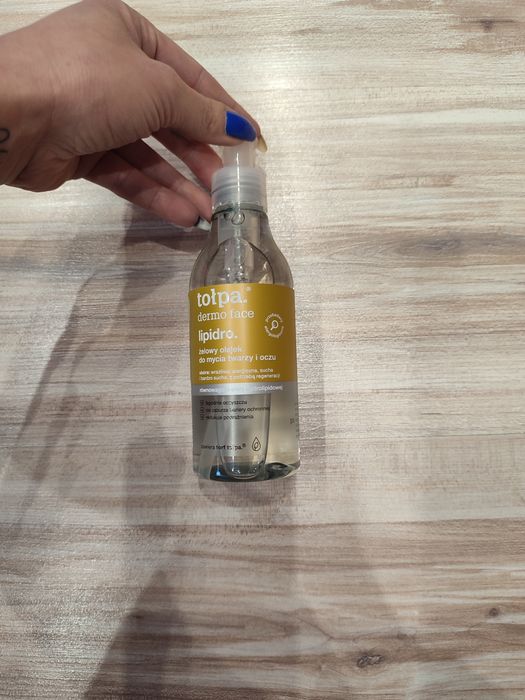 Tołpa dermo face lipidro żelowy olejek do mycia twarzy i oczu