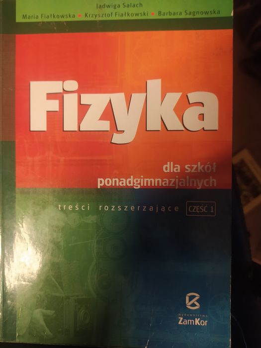 Fizyka dla szkól ponadgimnazjalnych wydawnictwo zamKor